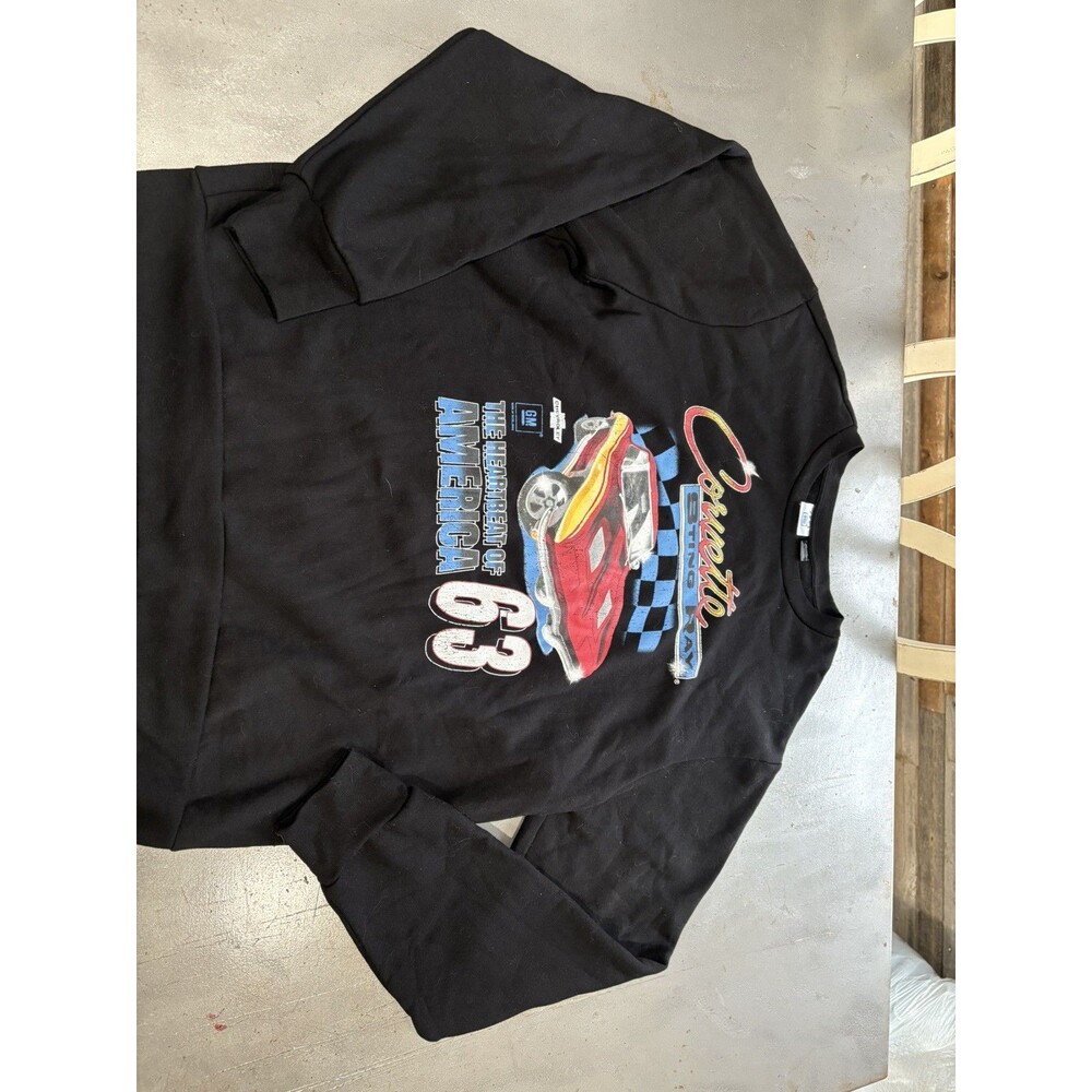GM Corvette Sting Ray 63 Heartbeat of America Crewneck Sweatshirt 2XL